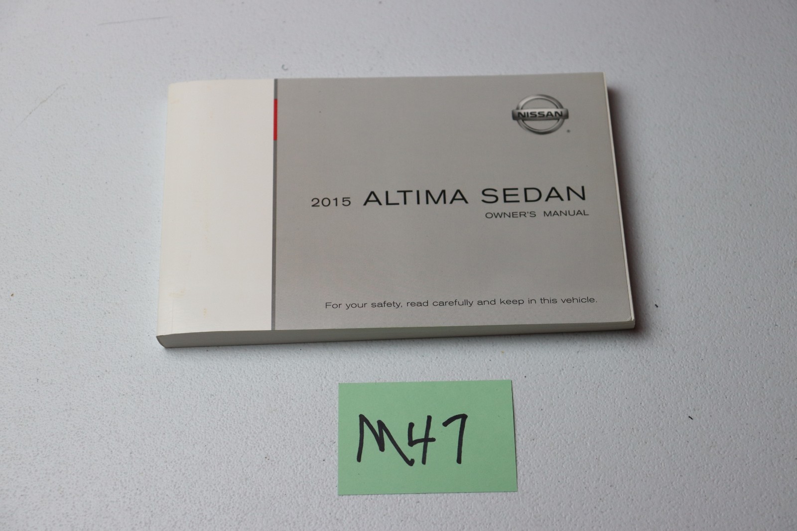 2015 Nissan Altima Sedan Owners Manual Original Factory OEM