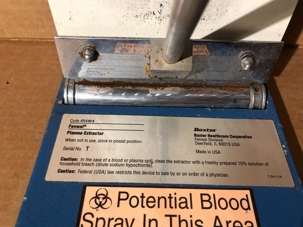 Fenwal Plasma Extractor 4R4414