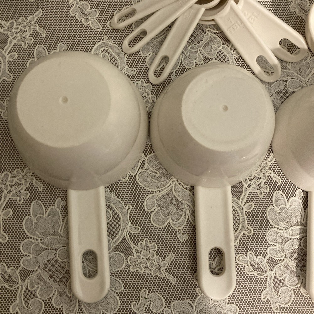 Vintage Pyrex Professional Plastic Measuring Cups & Spoons & Egg Separator Sets
