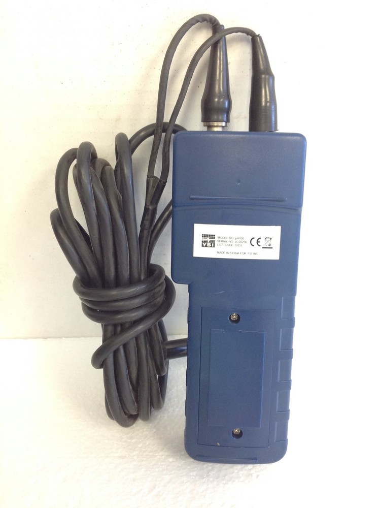 YSI EcoSense PH100 Handheld pH or mV Meter with Probe, WORKING FREE SHIPPING