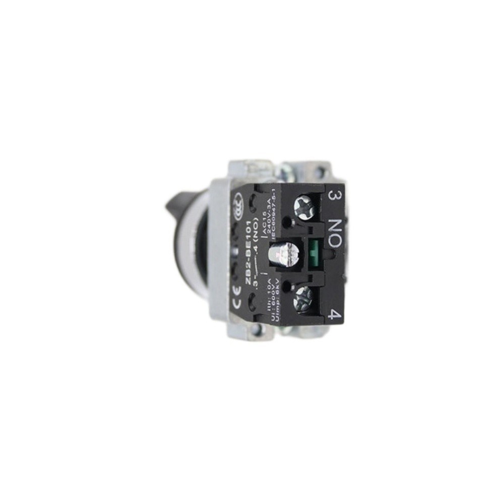 LA155P BD21 22mm Panel Mount Rotary Switch IP67 Rated 2 Position NO Type