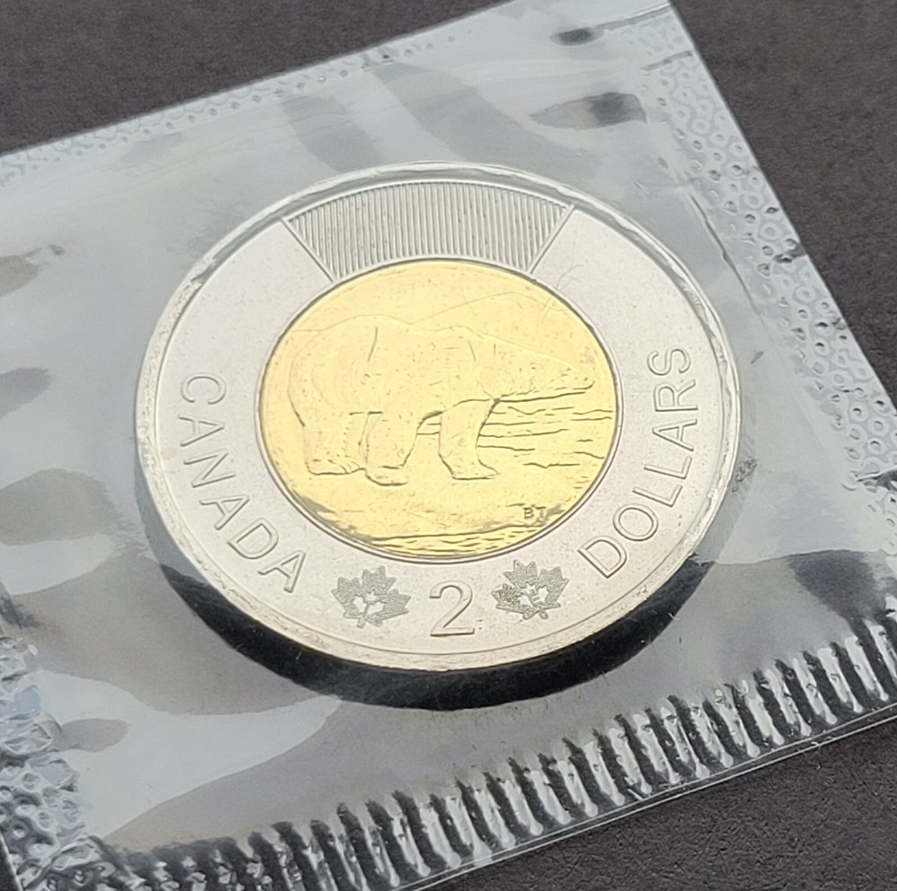 ***CANADA TOONIE 2011 TEST TOKEN *** PROOF LIKE *** SEALED COIN ***