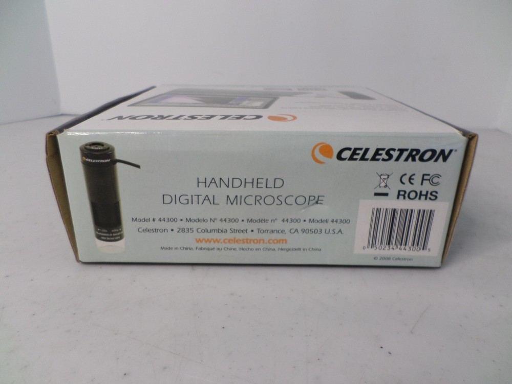 Celestron Handheld Digital Microscope 20x and 400x Model 44300