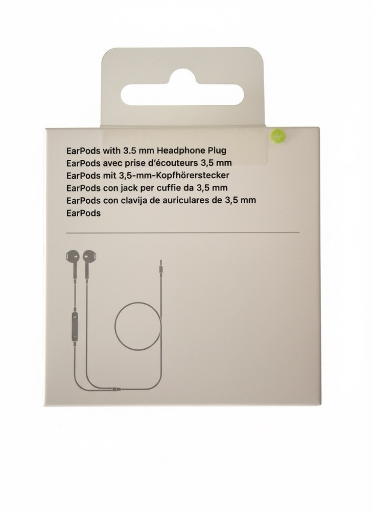 Apple EarPods 3.5MM Headphone Plug/MNHF2AM/model A1472
