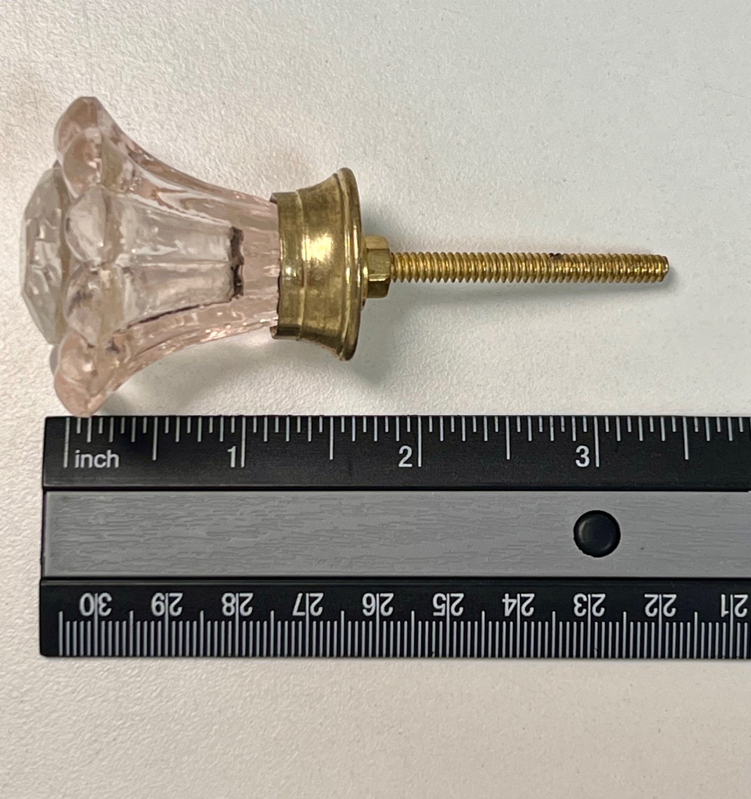 Antique Vintage Victorian Glass Door Knob