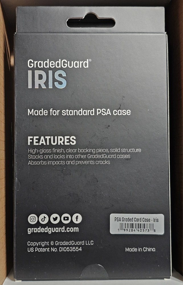 GradedGuard Iris - PSA Graded Card Case Guard Protector Multi Rainbow