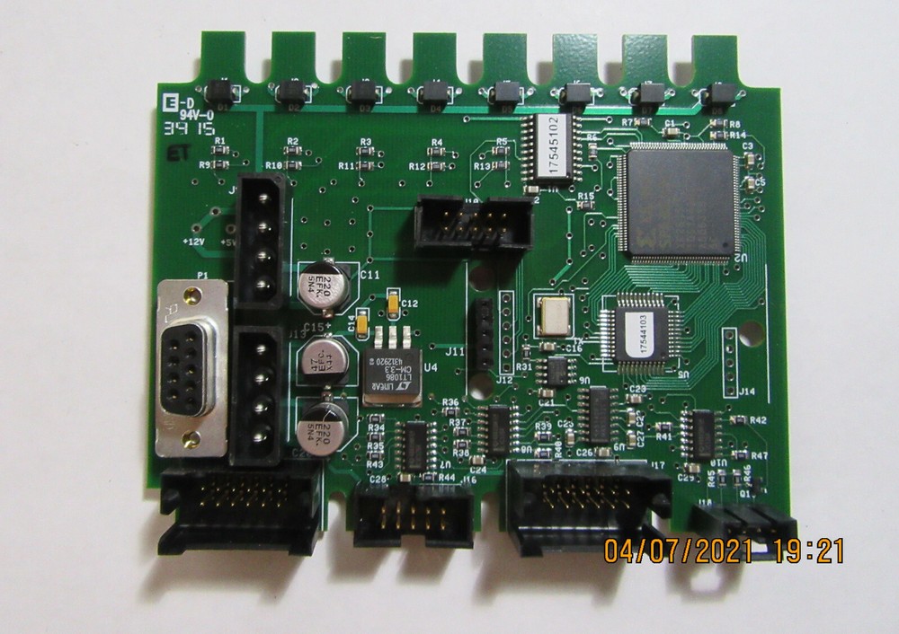 Genuine Mensor CPC6000 Backplane Board 17543 Rev C