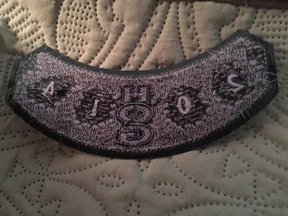 "NEW" 2014 HARLEY DAVIDSON OWNERS GROUP HOG Snake print Patch