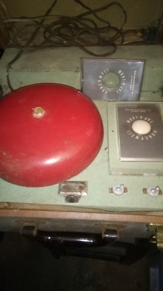 Honeywell alarm bell in case