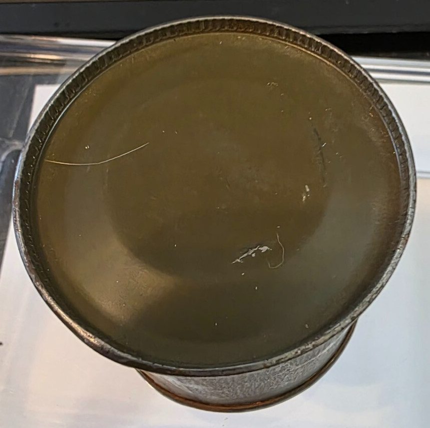 GI WWII Wood Alcohol C Ration Heater Can