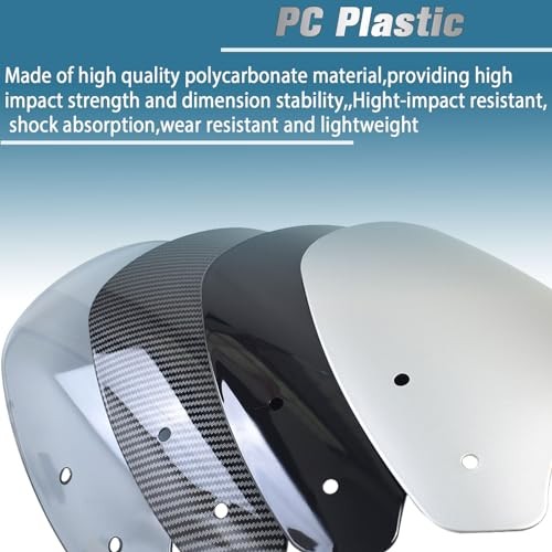 Black Smoke Motorcycle T100 T120 Flyscreen Windshield Windscreen Front Fairing