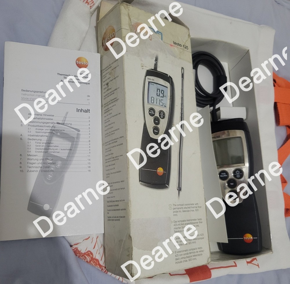 Testo 425 anemometer