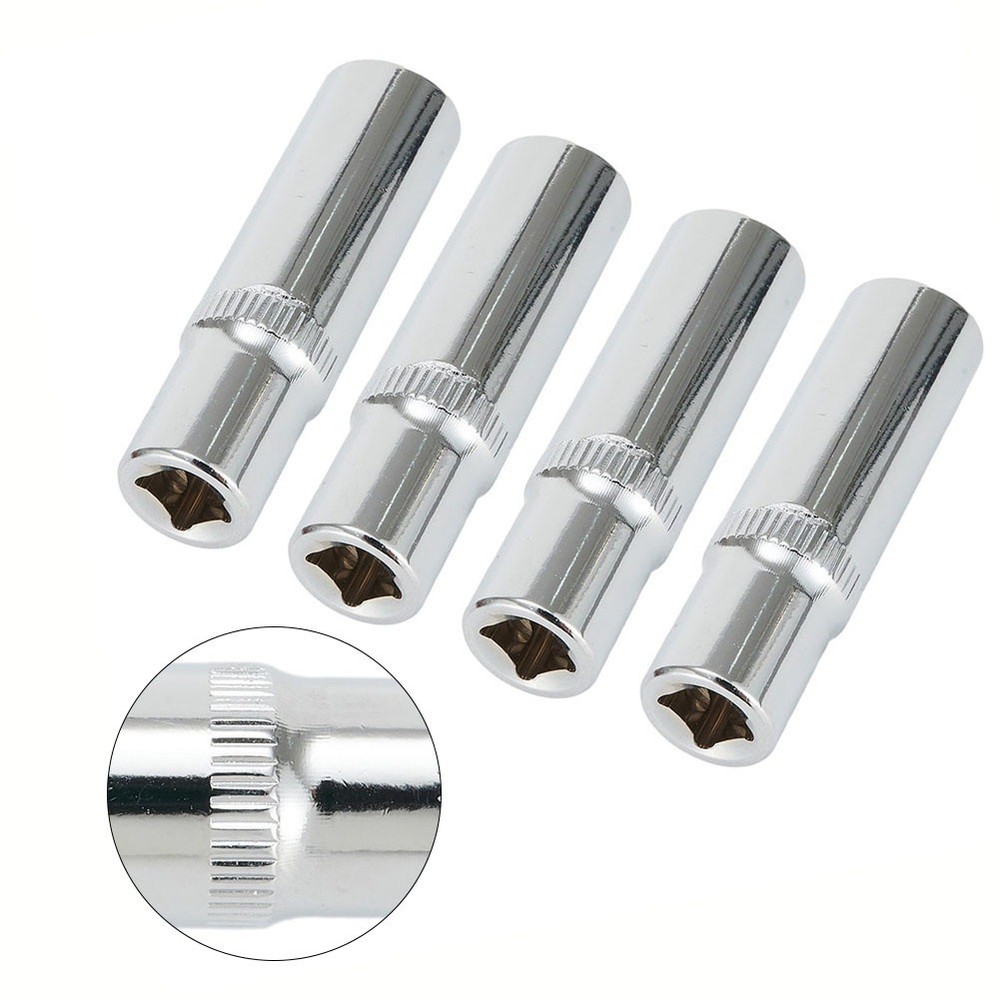 Deep Sockets Deep Sockets Deep Sockets High Grade Chrome Vanadium Steel Socket