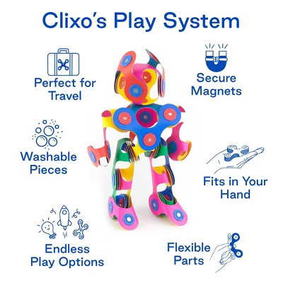 Clixo Creator Pack Construction Magnet Toy