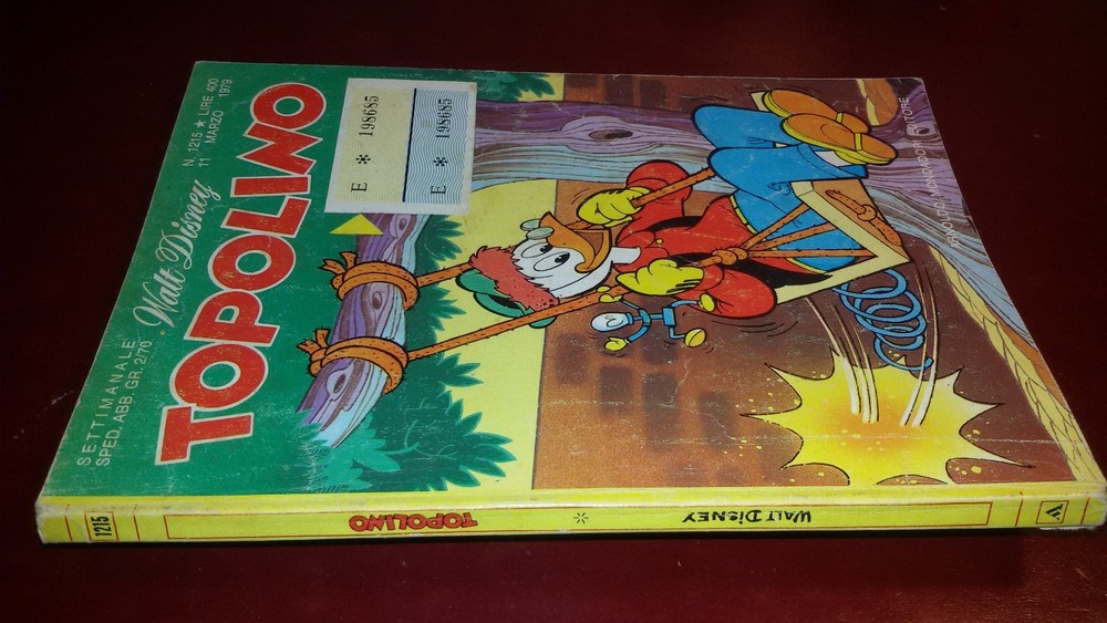 Mickey Mouse Comic Booklet No. 1215 Good with Dots