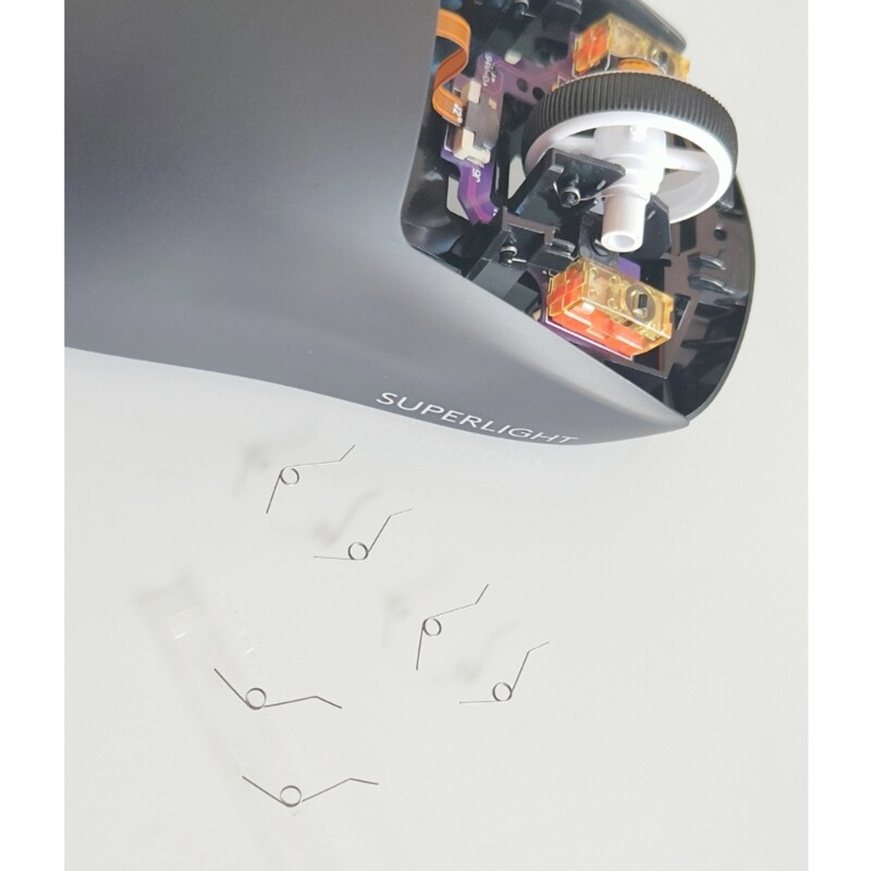 Mouse Scroll Wheel Pulley Preloaded Spring for GProWireless Mouse Wheel Spring