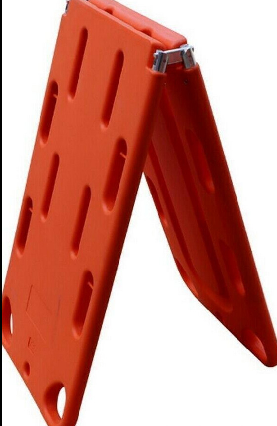 2 fold Rescue stretcher Backbone Panel Fixed plate Floating emergency stretcher
