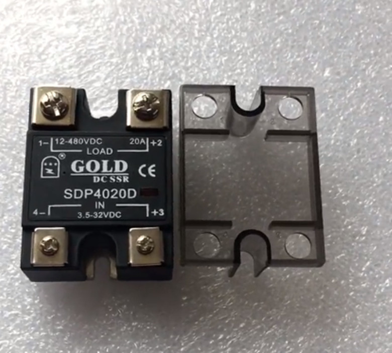 GOLD SDP4020D 20A Single-phase DC-controlled DC solid-state relay