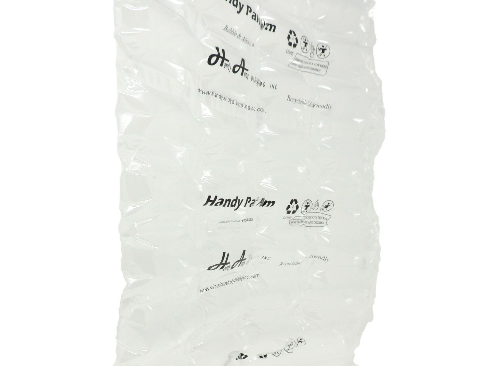 QUILT AIR TUBE PILLOW CUSHION FILM FOR MINI PAK'R MACHINE 656ft 200m ROLL NEW