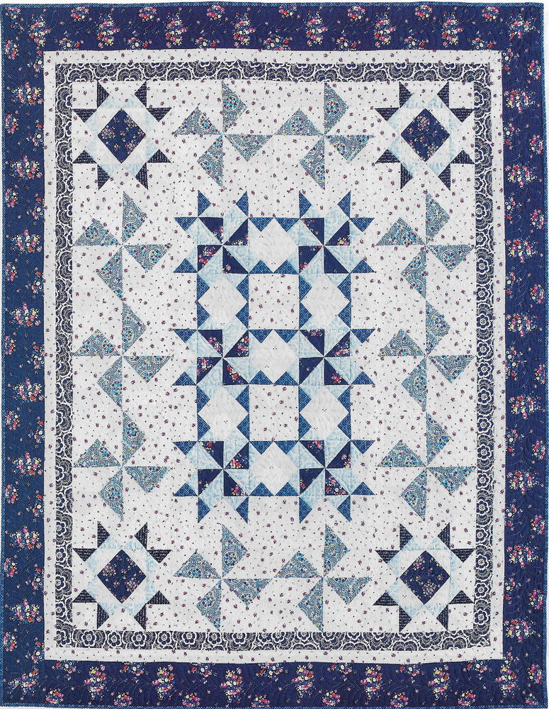 Coastal Breeze Quilt quilting pattern instructions