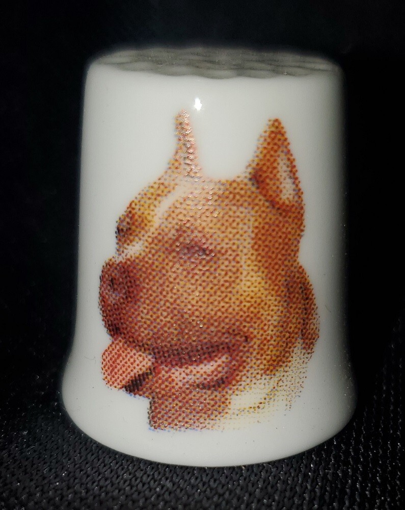 Dog White Porcelain Thimble -- Pick Your Breed -- Buy More & Save