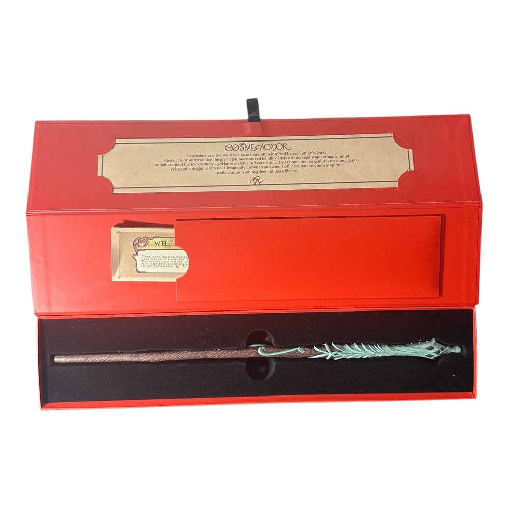 Universal Epic Universe Cosme Acajor Exclusive Interactive Wand - Reed