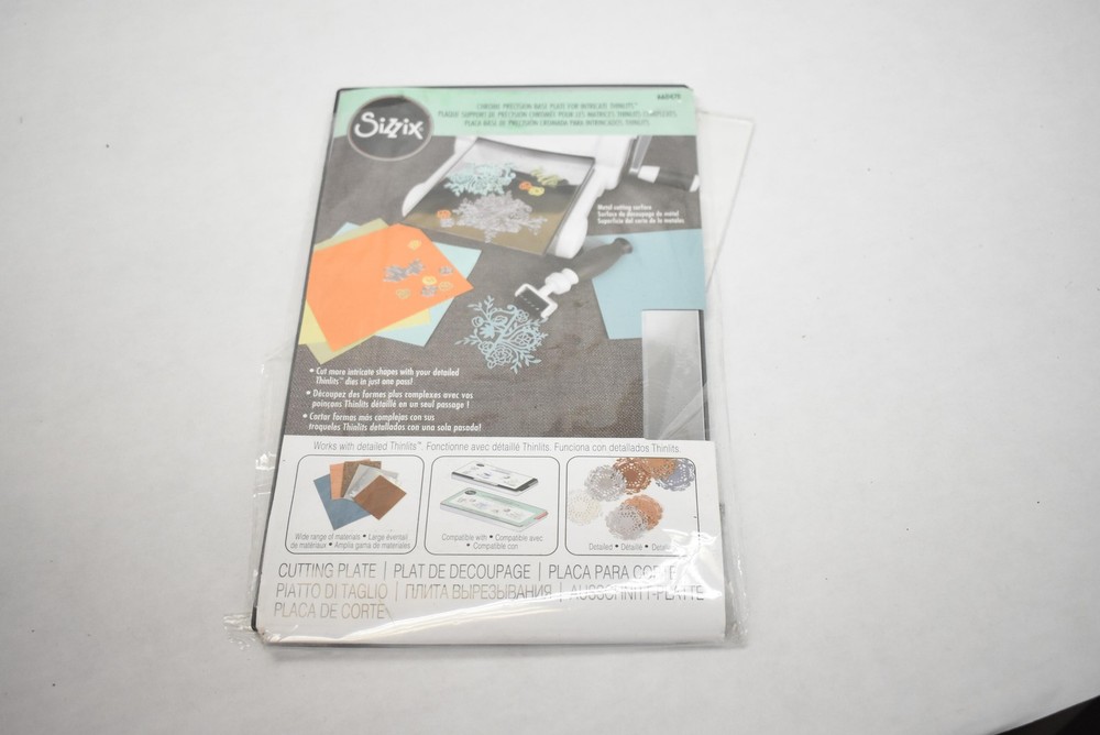 Sizzix Chrome Precision Base Plate for Intricate Thinlits 660470 Die Cutting