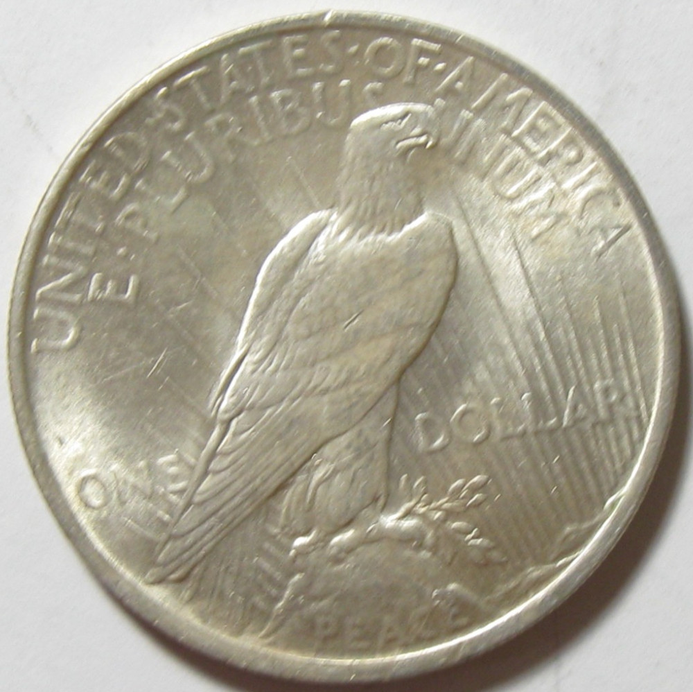 1923 Peace Silver Dollar - Uncirculated - #424