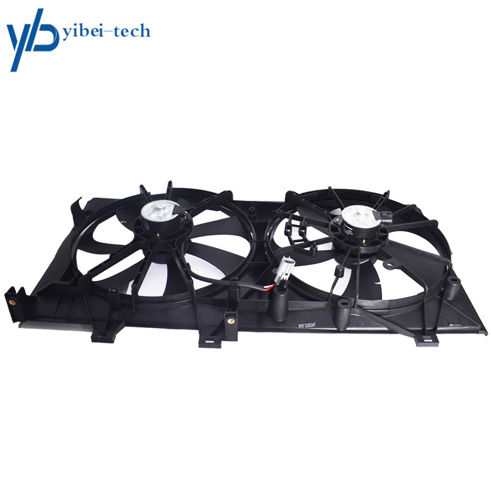 AC Dual Condenser Radiator Cooling Engine Fan For 2012-2017 Toyota Camry 2.5L L4