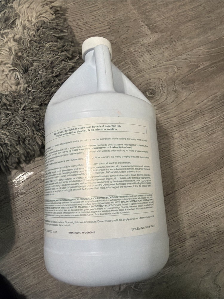 3 Pack Benefect Botanical Decon 30 Disinfectant Cleaner, Lemon & Thyme Scent