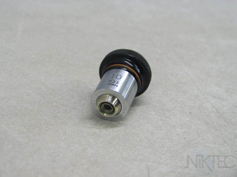 OLYMPUS TOKYO MICROSCOPE OBJECTIVE 10x / 0.25 LENS