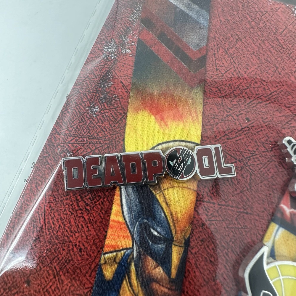Monogram Deadpool & Wolverine Lanyard Pin Set SDCC 2024 LE 700 Marvel SEALED