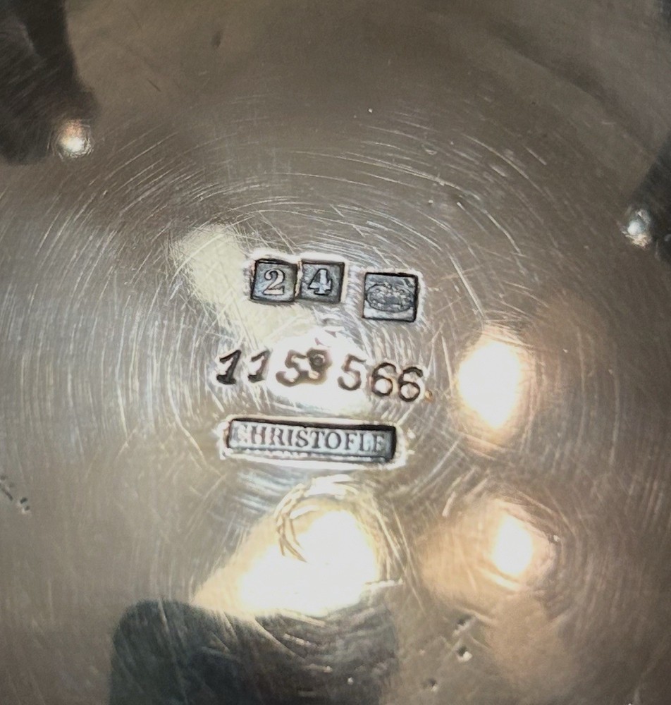 Antique Christofle Silver Plated Coffee Pot