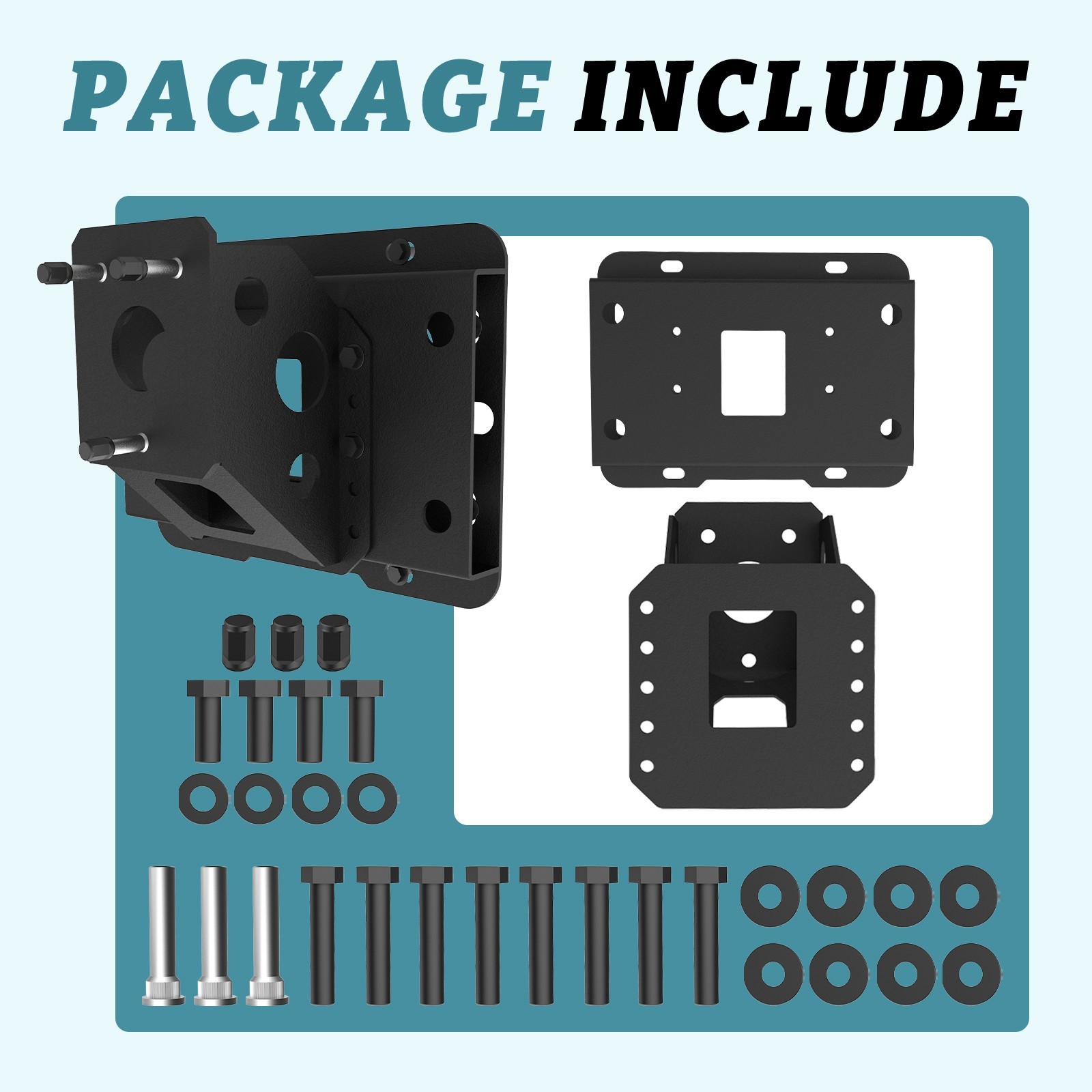 Spare Tire Carrier Tire Rack For Jeep Wrangler JK JKU Unlimited 2007-2018 New