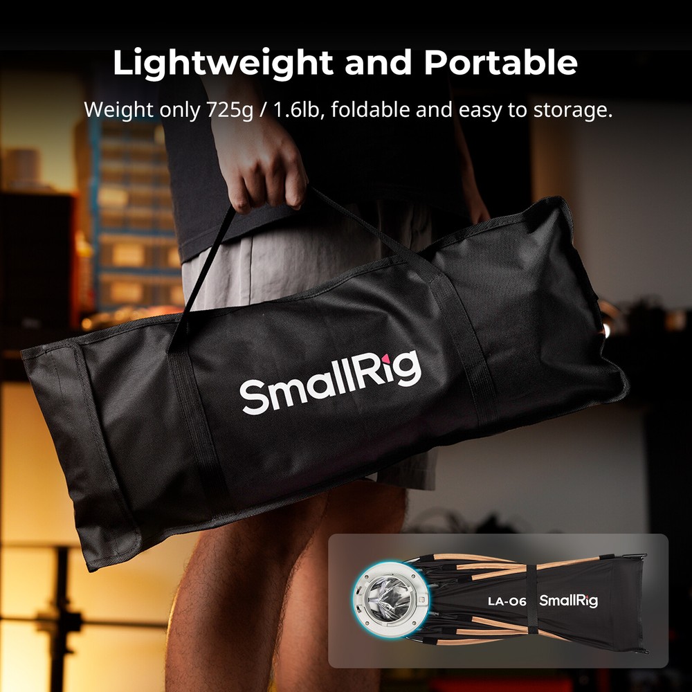 SmallRig Camera LA-O65 Octagonal Softbox, 65cm/25.6in Quick Release Softbox 4874