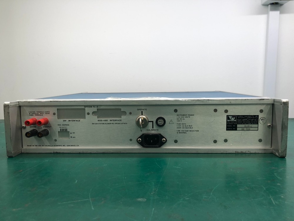 Valhalla 2701C Precision Programmable DC Voltage Standard/Calibrator