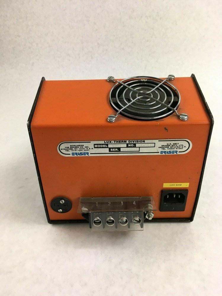 Eraser Company Model LXC1 Controller Lux-Therm Temperature Control