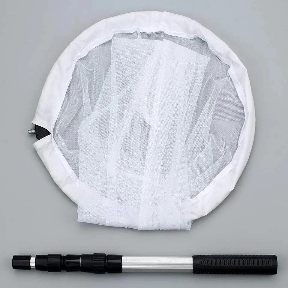 RESTCLOUD Large Insect and Butterfly Net Bug Catching Net Bird Net with 14" Ring