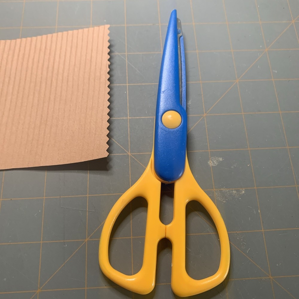 Craft Crafting Scissors Scrapbooking Zig Zag Design