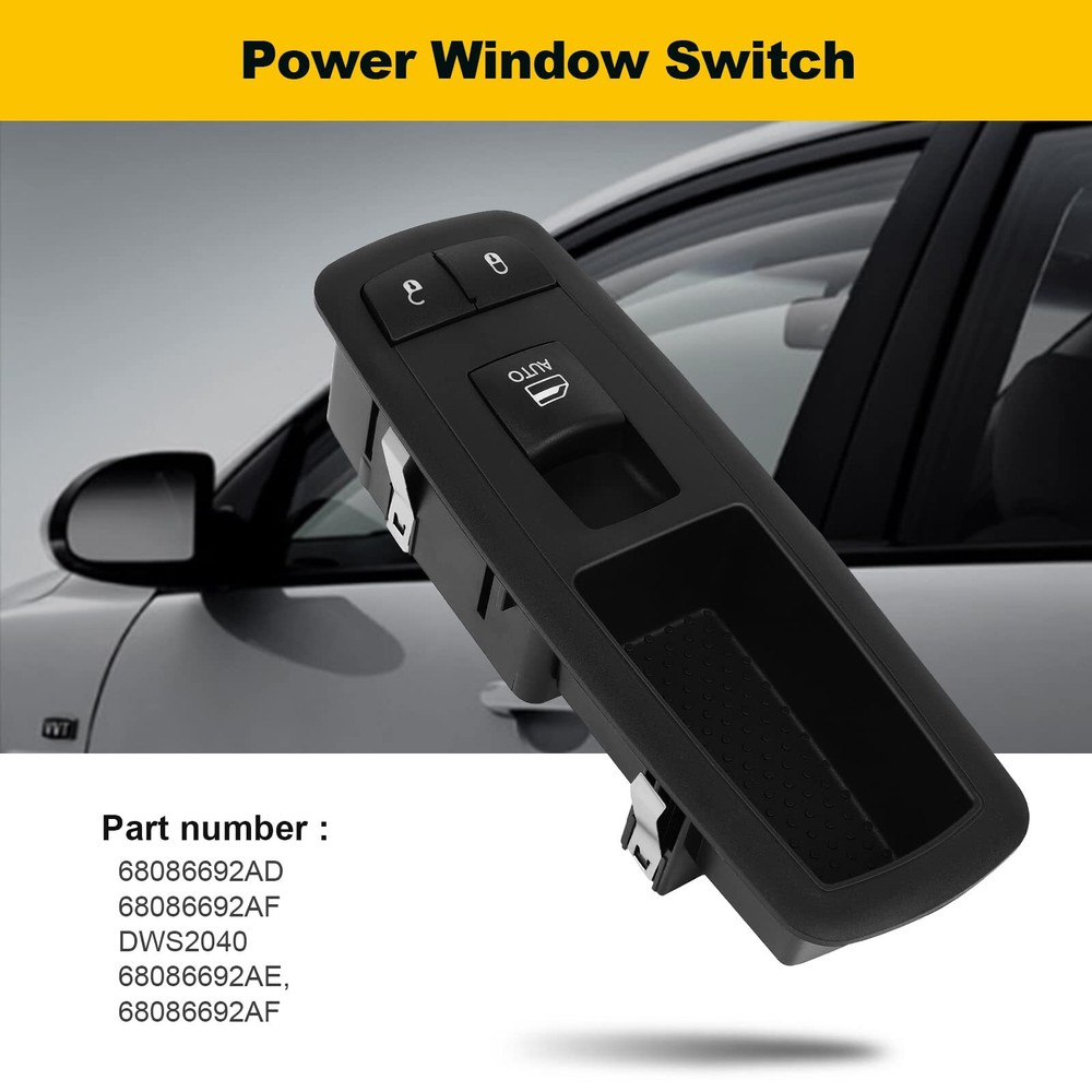 Passenger Window Switch Control for Jeep Grand Cherokee Dodge Durango 2011-2015