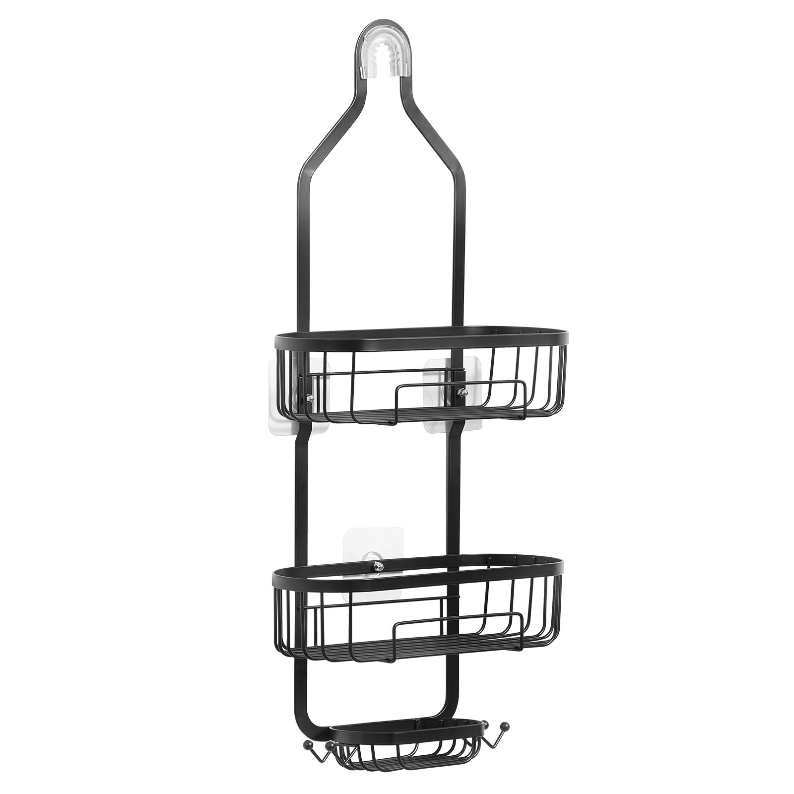VEVOR Shower Caddy 3-Tier Hanging Bathroom Shower Storage Organization Shelves