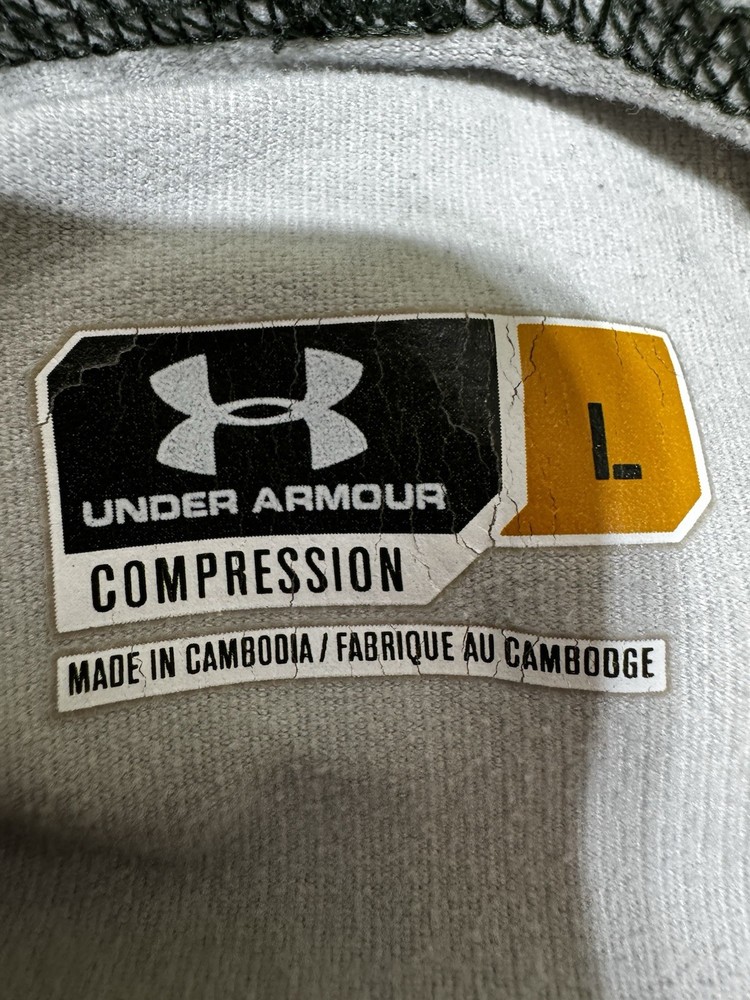 Under Armour Compression Leggings L Scent Control Camo Base Layer Hunting Pants