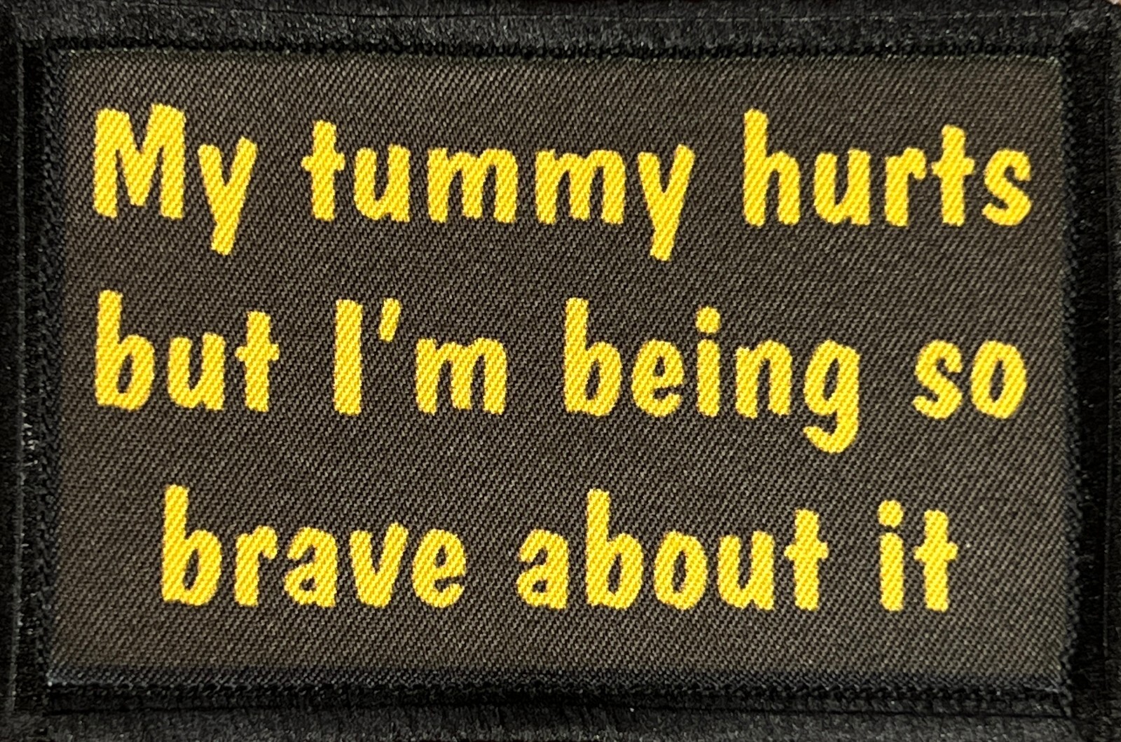 Pooh Stay Strapped or Get Clapped Funny Morale Patch Tactical ARMY Military