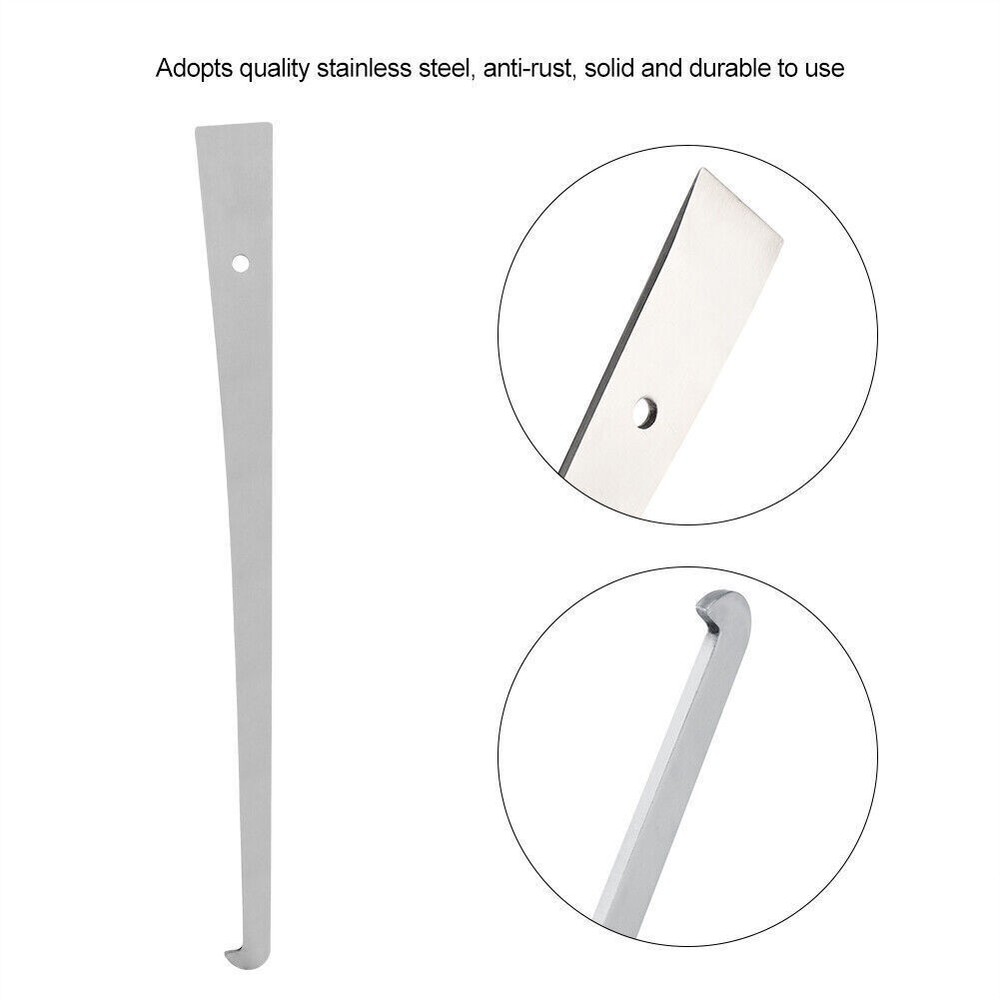 1Pc Stainless Steel Bee Hive Scraper Frame Cleaning Tool Beekeeping Tool