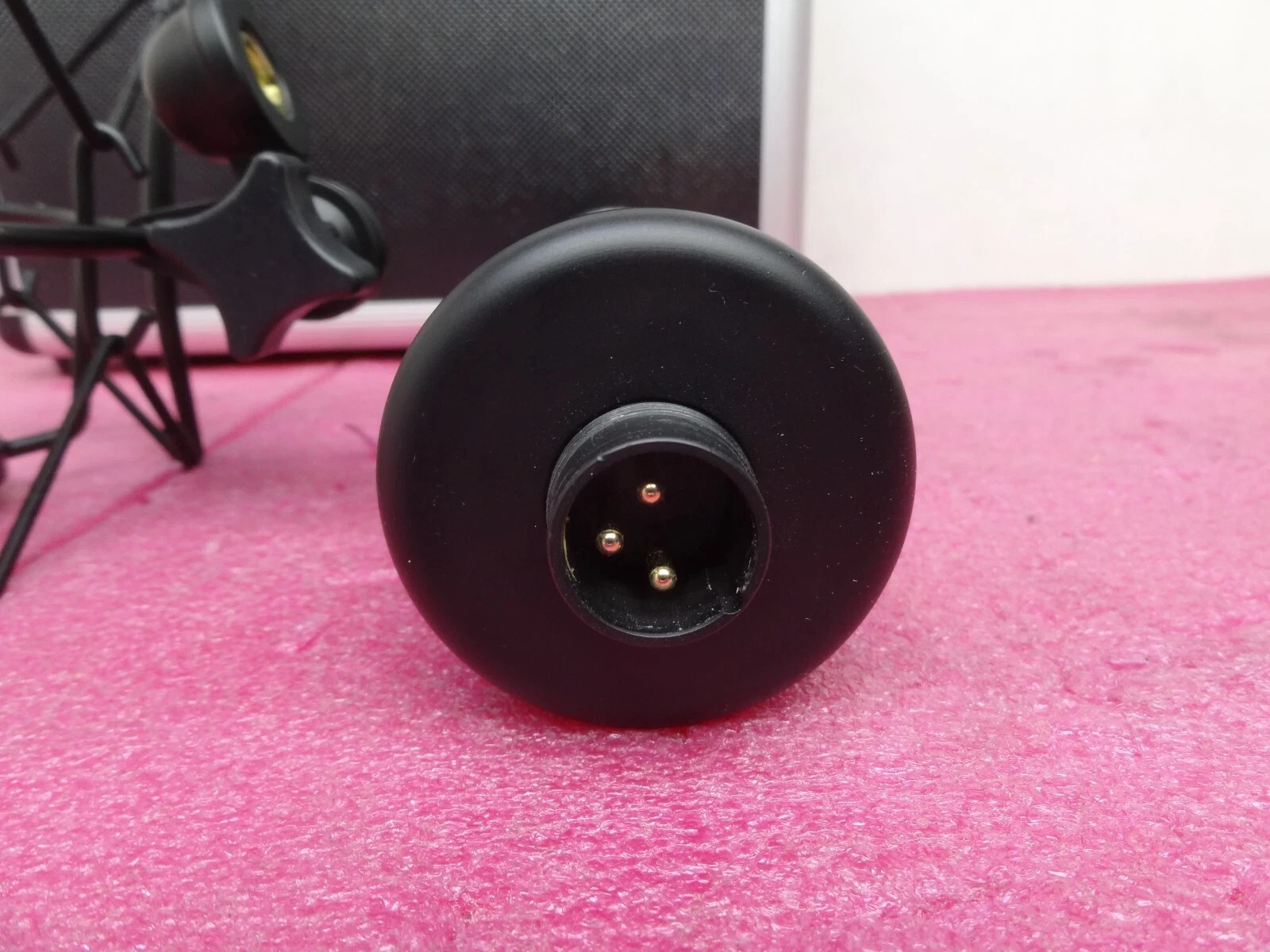 SLATE DIGITAL VMS ML-1 LARGE DIAPHRAGM MICROPHONE W/CASE & SHOCK MOUNT-BLACK T9