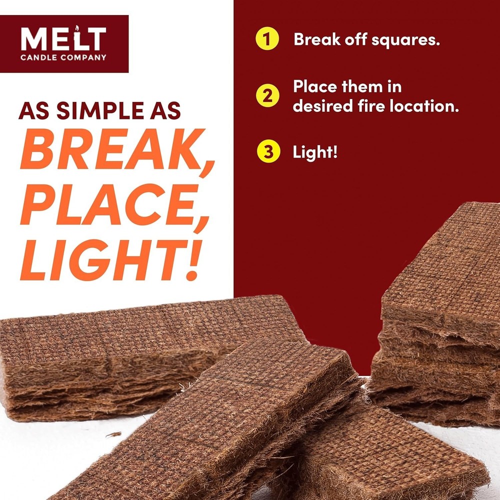 Fire Starter Squares 160pcs Tumbleweed