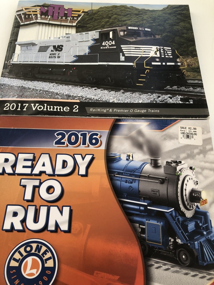 Lionel and MTH Catalogs
