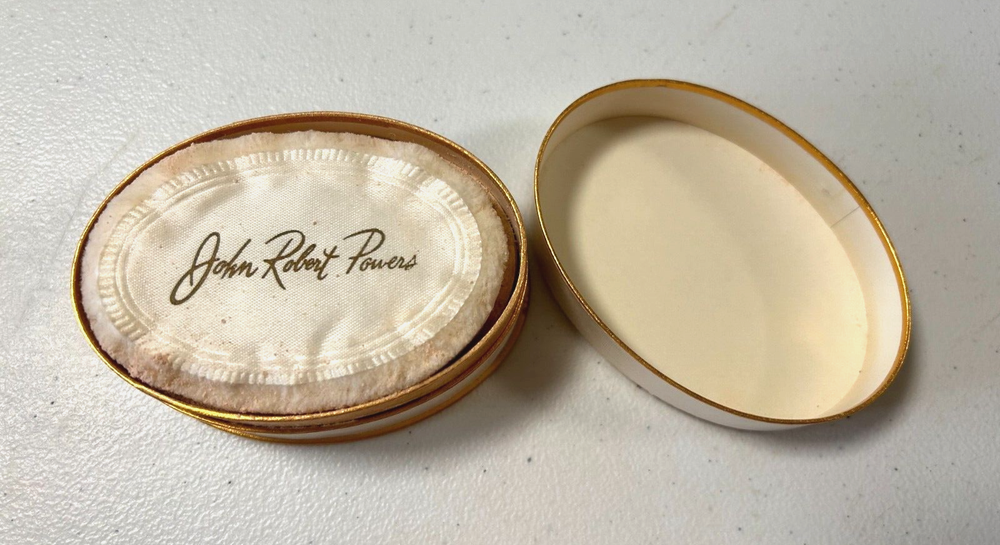 Vintage John Rober Powers Face Powder Container 1.75 oz