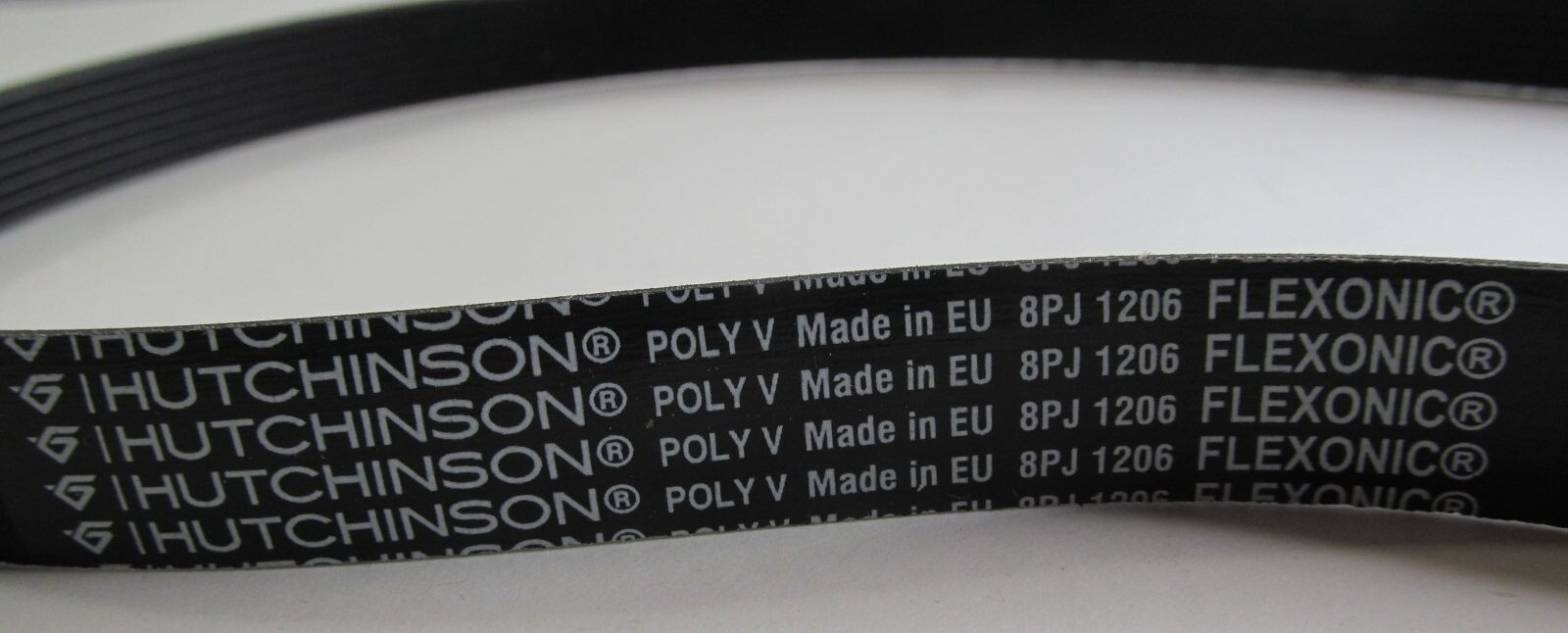 HUTCHINSON FLEXONIC 8PJ 1206 CROSS TRAINER POLY V DRIVE BELT 8-RIB 47.5" 1206mm