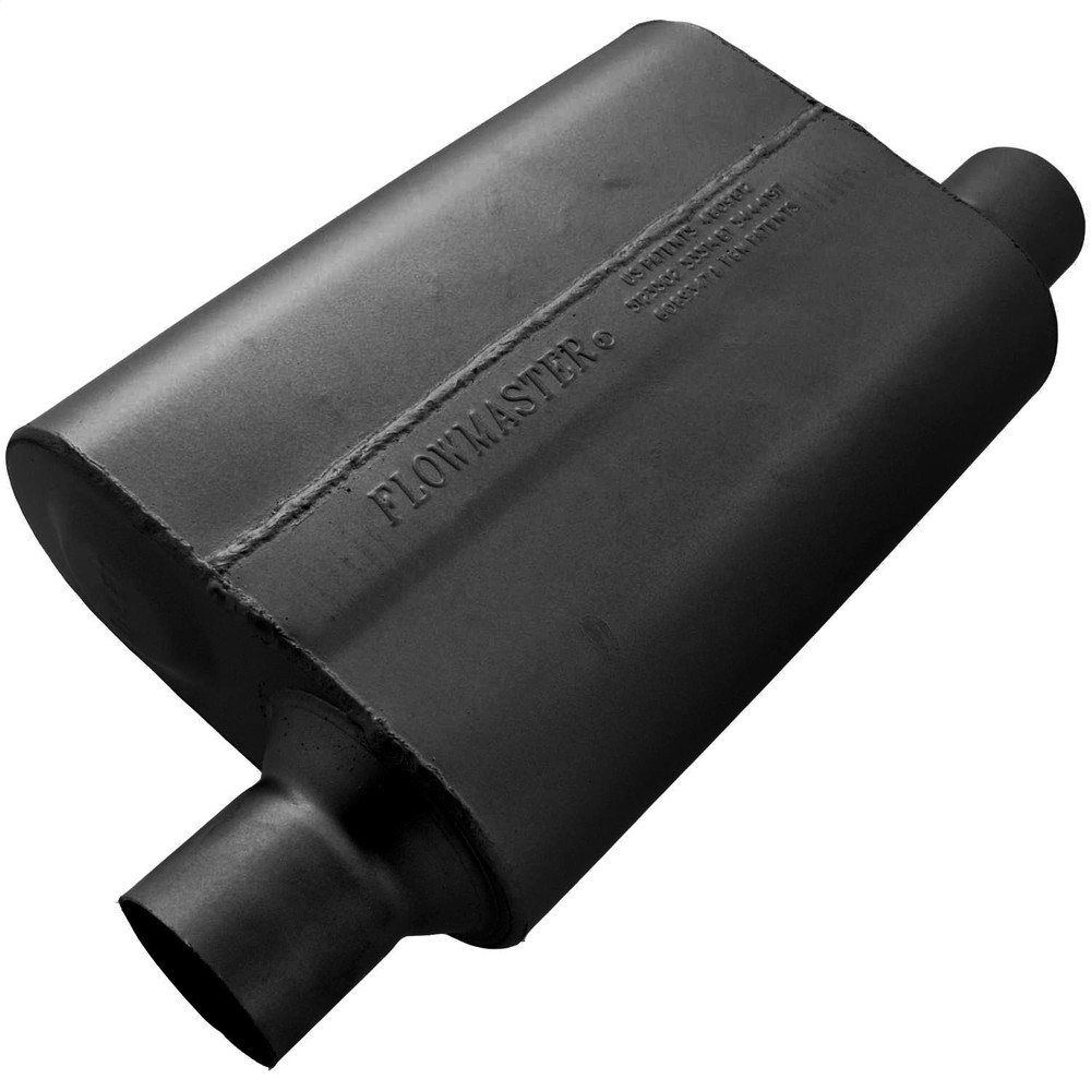 Flowmaster 942544 40 Delta Flow Muffler - 2.50 Offset IN / 2.50 Same Side OUT- A